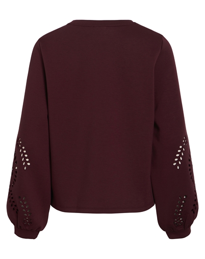 Vila - VISandy Detail Sweatshirt - Port Royale